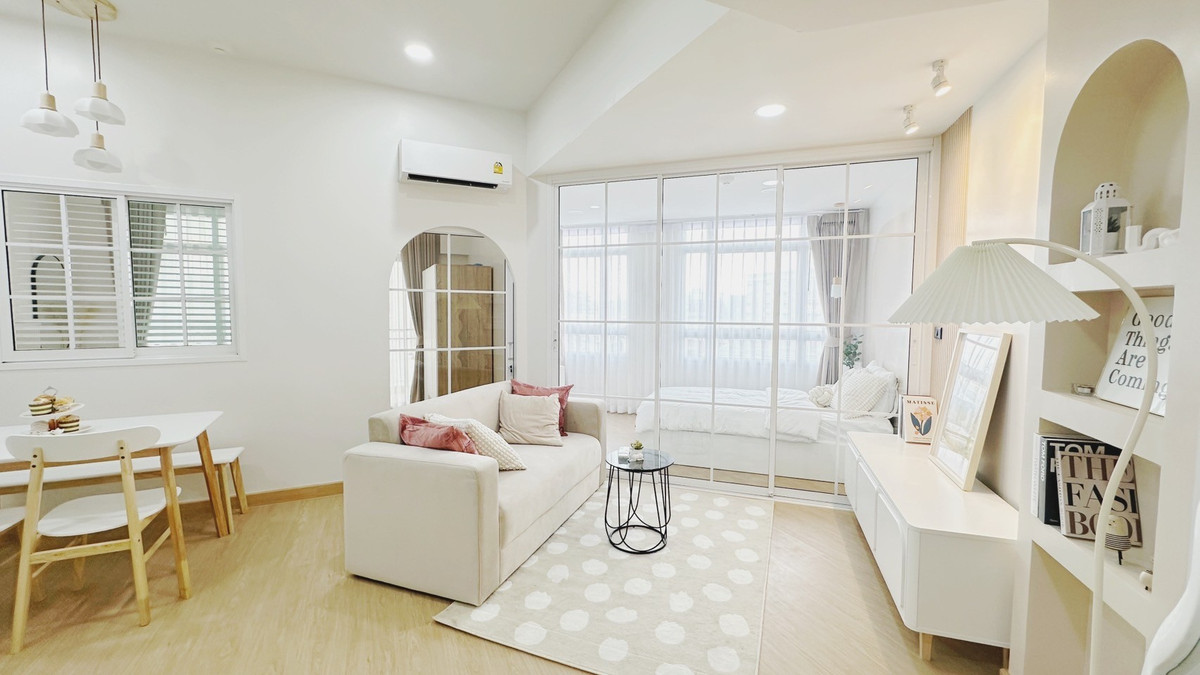 ขายคอนโดรามคำแหง หัวหมาก : ขาย Fak Khao Pode ฝักข้าวโพด ห้องสวย เฟอร์ครบ พร้อมเข้าอยู่