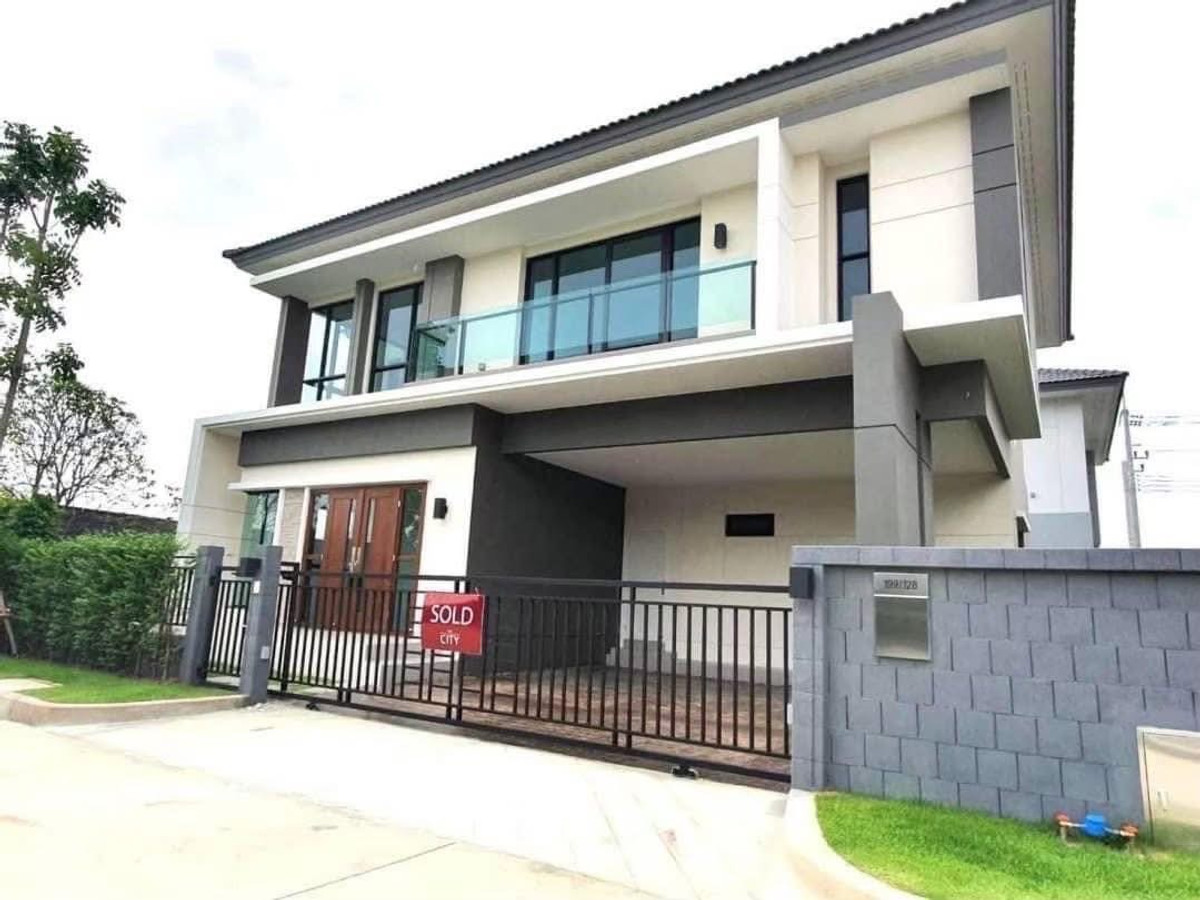 For RentHousePinklao, Charansanitwong : 🐚💭🫧For Rent: Brand-New Single House, Never Rented – The City Ratchaphruek–Suan Phak, near Central Westville