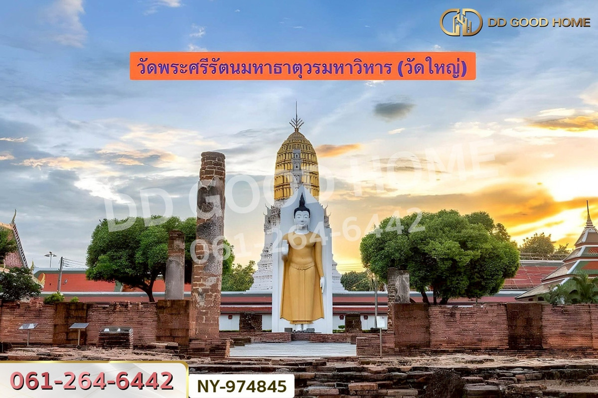 For SaleLandPhitsanulok : NY-974845 Land in Mueang Phitsanulok District, 100.1 sq wah, Phitsanulok