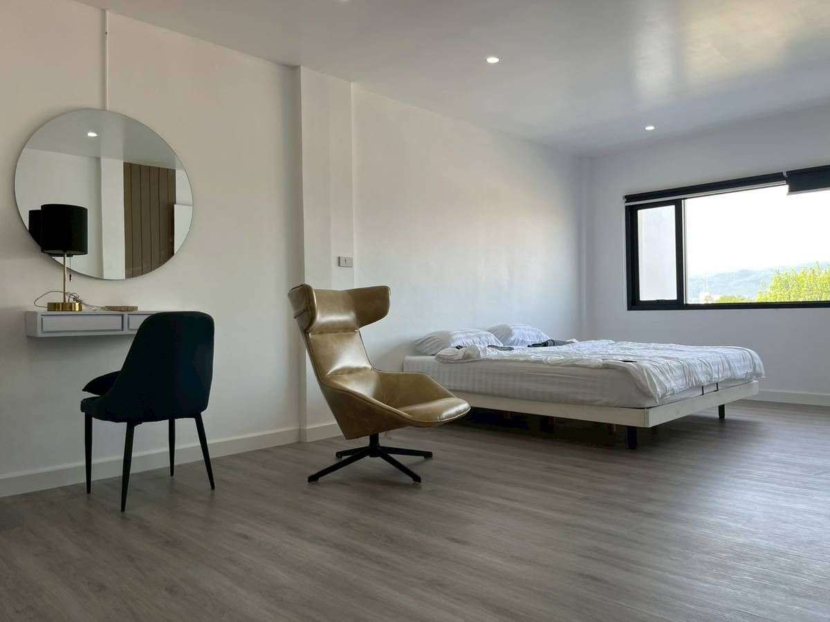 For RentChiang Mai : Line ID: @zimple_asset  Newly Opened Room near Fa Ham Intersection, Chiang Mai, Great location on Chiang Mai–Mae Jo Road with Doi Suthep views from every room. Spacious, new, beautifully designed rooms 🌿✨