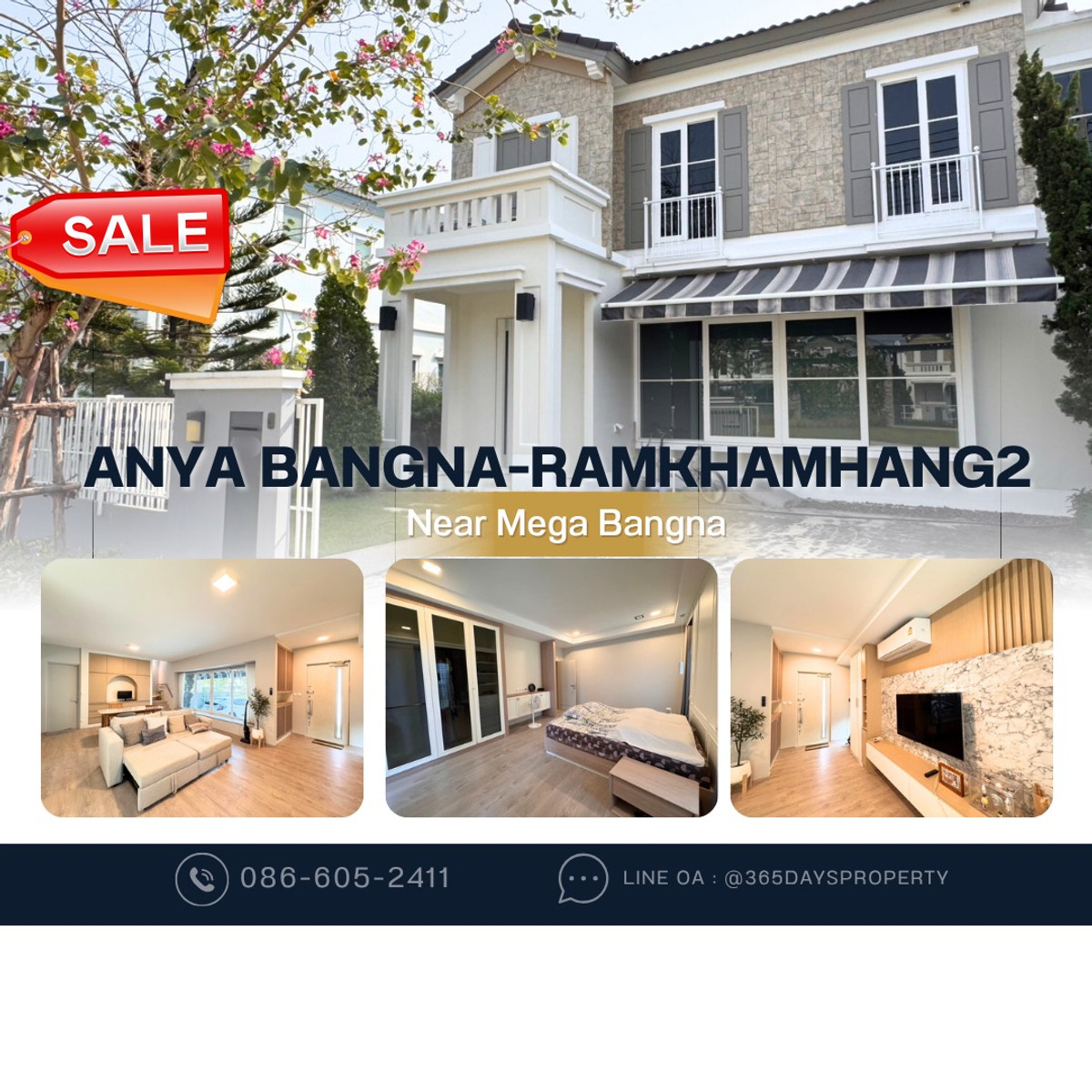 For SaleBangna, Bearing, Lasalle : ✴️ 𝐅𝐨𝐫𝐒𝐚𝐥𝐞 ✴️ 𝟗.𝟗 𝐌𝐛 ‼️ 𝐀𝐍𝐘𝐀 𝐁𝐀𝐍𝐆𝐍𝐀-𝐑𝐀𝐌𝐊𝐇𝐀𝐌𝐇𝐀𝐄𝐍𝐆𝟐 🏡 🌟 𝐍𝐞𝐚𝐫 𝐌𝐞𝐠𝐚 𝐁𝐚𝐧𝐠𝐧𝐚 🚩𝐃𝐮𝐥𝐰𝐢𝐜𝐡 𝐂𝐨𝐥𝐥𝐞𝐠𝐞 𝐈𝐧𝐭𝐞𝐫𝐧𝐚𝐭𝐢𝐨𝐧𝐚𝐥 𝐒𝐜𝐡𝐨𝐨𝐥