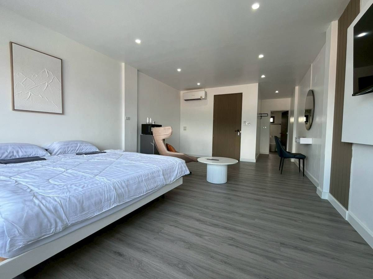 For RentChiang Mai : Line ID: @zimple_asset  Newly Opened Room near Fa Ham Intersection, Chiang Mai, Great location on Chiang Mai–Mae Jo Road with Doi Suthep views from every room. Spacious, new, beautifully designed rooms 🌿✨