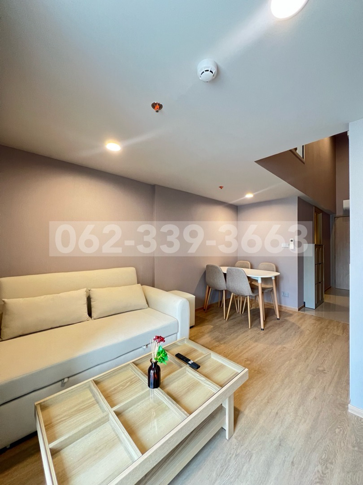 ให้เช่าคอนโดสยาม จุฬา สามย่าน : ให้เช่า 1 Bedroom Plus ขนาด 41 ตรม. Culture Chula ห้องใหม่ เพิ่งแต่งเสร็จ พร้อมอยู่ นัดดูห้องได้เลยค่า เฟิน 062-339-3663