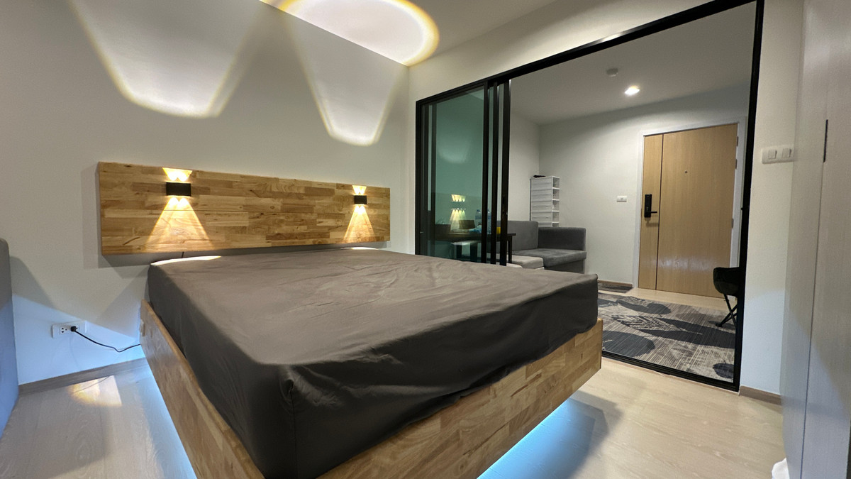 ให้เช่าคอนโดพระราม 9 เพชรบุรีตัดใหม่ RCA : ให้เช่า !! คอนโด ไรซ์ พระราม 9 Condo Rise Rama9  ชั้น 4 ตึก B  ห้องมุม ตกแต่งสวย เฟอร์นิเจอร์ครบ 🚊ใกล้ APL รามคำแหง  ❗พร้อมอยู่ ธ.ค.นี้ 