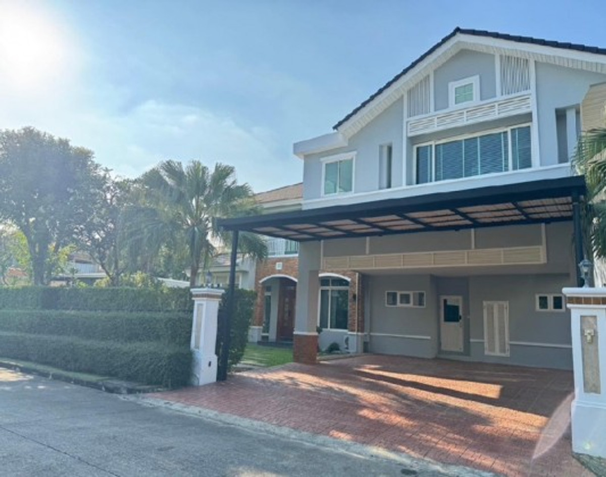 ให้เช่าบ้านลาดกระบัง สุวรรณภูมิ : For Rent ให้เช่าบ้านเดี่ยว 2 ชั้น สุดหรู หมู่บ้านเพอร์เฟค มาสเตอร์พีซ พระราม 9 ติด ม.สแตมป์ฟอร์ด / ใกล้ มอเตอร์เวย์ / บ้านสวยมาก / หลังใหญ่ / พร้อมสระว่ายน้ำในบ้าน / เฟอร์นิเจอร์ครบ Fully Furnished / อยู่อาศัย Chinese Welcome