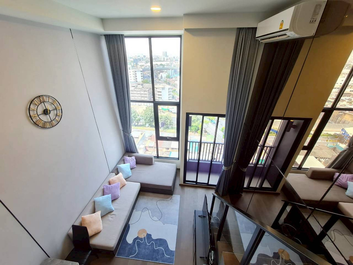 For RentCondoSiam Paragon ,Chulalongkorn,Samyan : Duplex Style , Park Origin Chula Samyan 1bed 35 Sqm Fullyfurnish 28,000-
