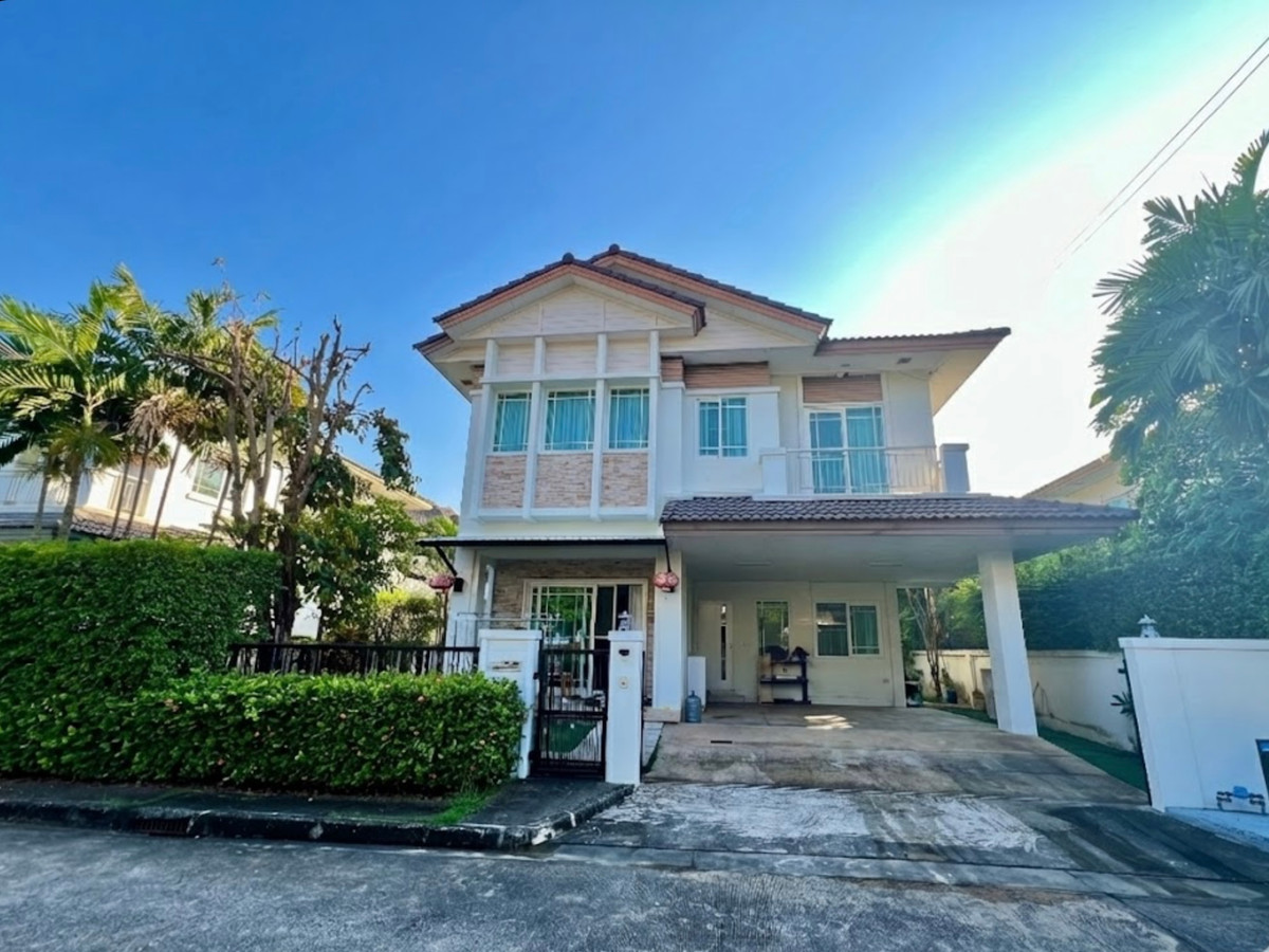 ให้เช่าบ้านพัฒนาการ ศรีนครินทร์ : ให้เช่า บ้านเดี่ยวมัณฑนา กรุงเทพกรีฑา 7 | พื้นที่ 67 ตร.วา | ฟังก์ชันครบ ทำเลดี เข้า–ออกสะดวก