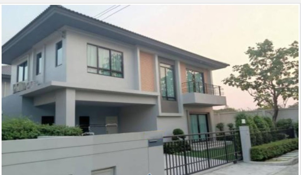 ให้เช่าบ้านนวมินทร์ รามอินทรา : ให้เช่า บ้าน ไลฟ์ บางกอก บูเลอวาร์ด รามอินทรา 65  แปลงมุม 4 ห้องนอน ใกล้ทางด่วนรามอินทรา-อาจณรงค์