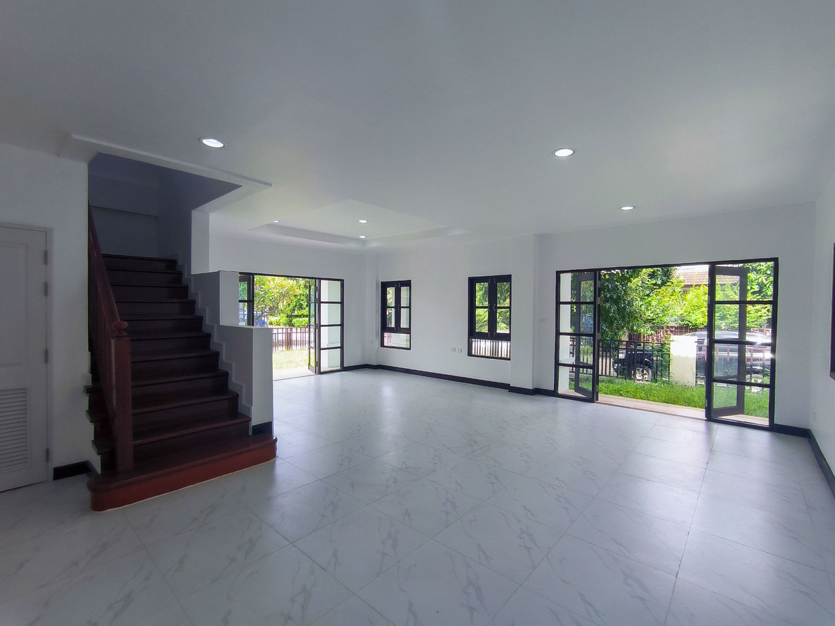 For SaleHouseNawamin, Ramindra : For Sale: 2-storey Detached House, Setthasiri Ramintra, Corner house, 76.3 Sq.Wah.