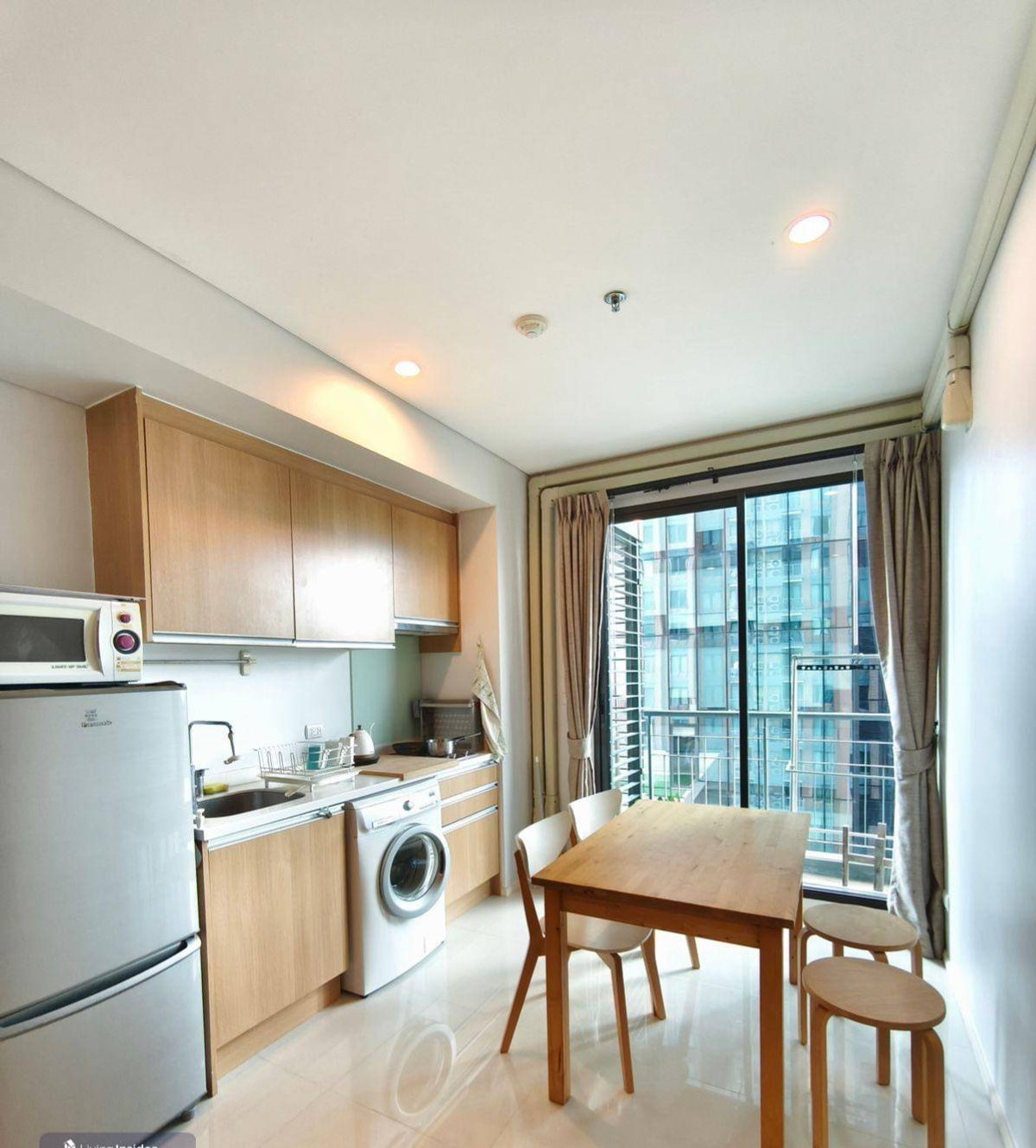 ให้เช่าคอนโดพระราม 9 เพชรบุรีตัดใหม่ RCA : ห้องกว้าง 🏙️ (For Rent/ให้เช่า) Villa Asoke / วิลล่า อโศก