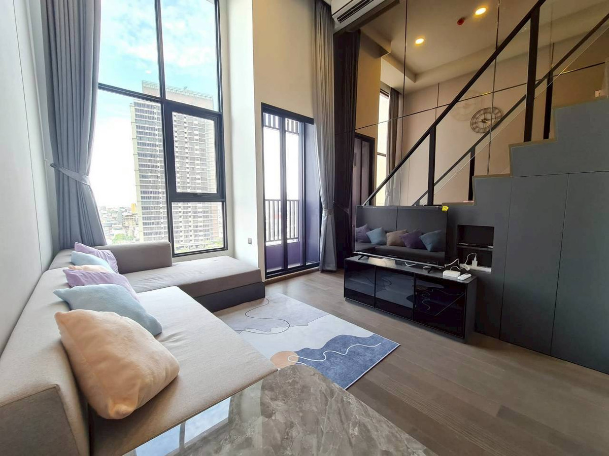 For RentCondoSiam Paragon ,Chulalongkorn,Samyan : Duplex Style , Park Origin Chula Samyan 1bed 35 Sqm Fullyfurnish 28,000-