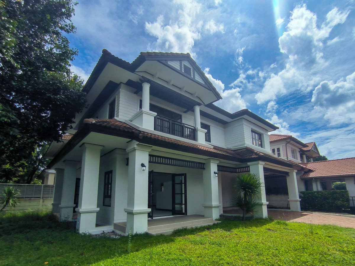 For SaleHouseNawamin, Ramindra : For Sale: 2-storey Detached House, Setthasiri Ramintra, Corner house, 76.3 Sq.Wah.