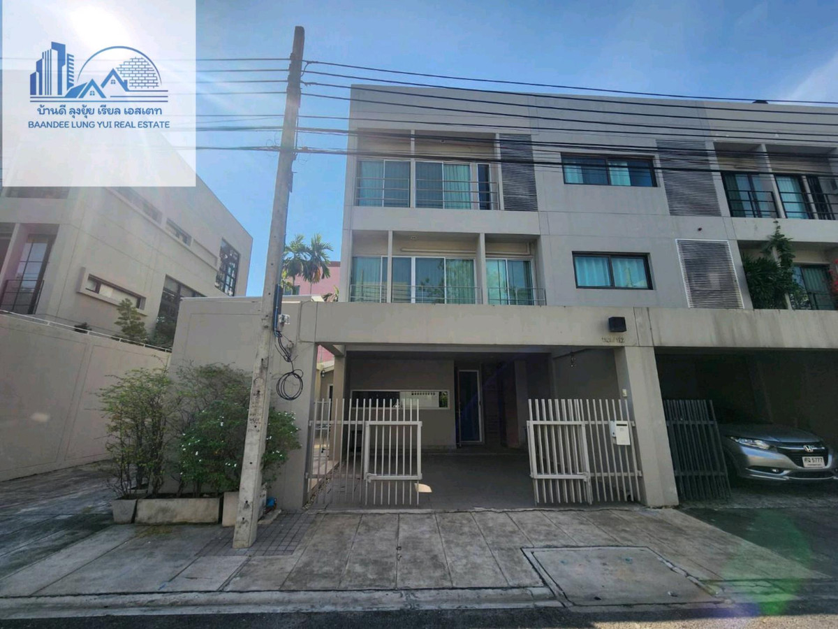 ให้เช่าทาวน์โฮมพัฒนาการ ศรีนครินทร์ : ให้เช่าโนเบิลคิวบ์พัฒนาการ ใกล้ทองหล่อ หลังมุม 🌟🌟🌠出租：Noble Cube Phatthanakan，靠近Thonglor，非常漂亮。