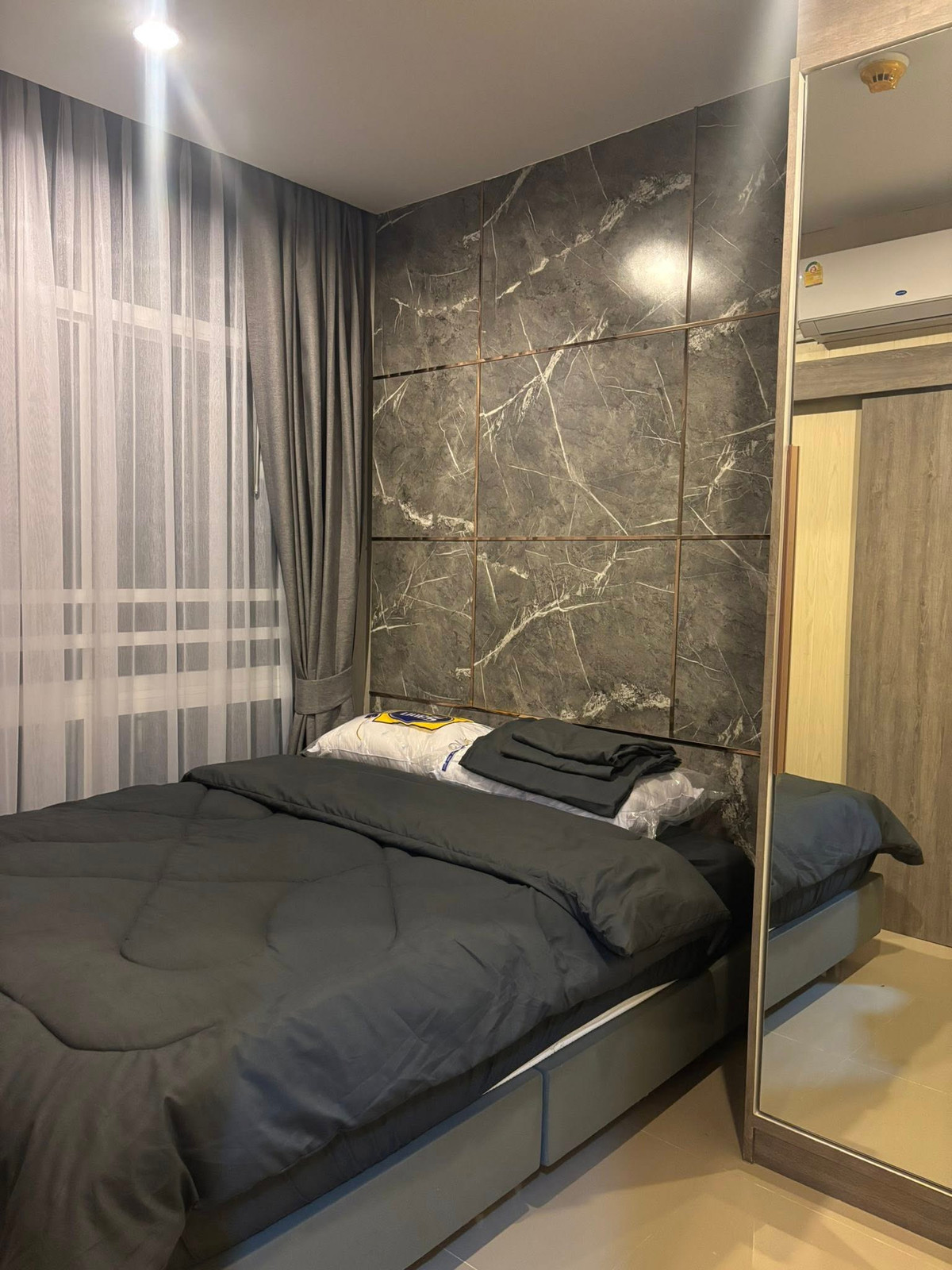 ให้เช่าคอนโดพัทยา บางแสน ชลบุรี สัตหีบ : For Rent The Grand Jomtien Pattaya Beach – 1 Bedroom, 25 sq.m., 9th Floor 