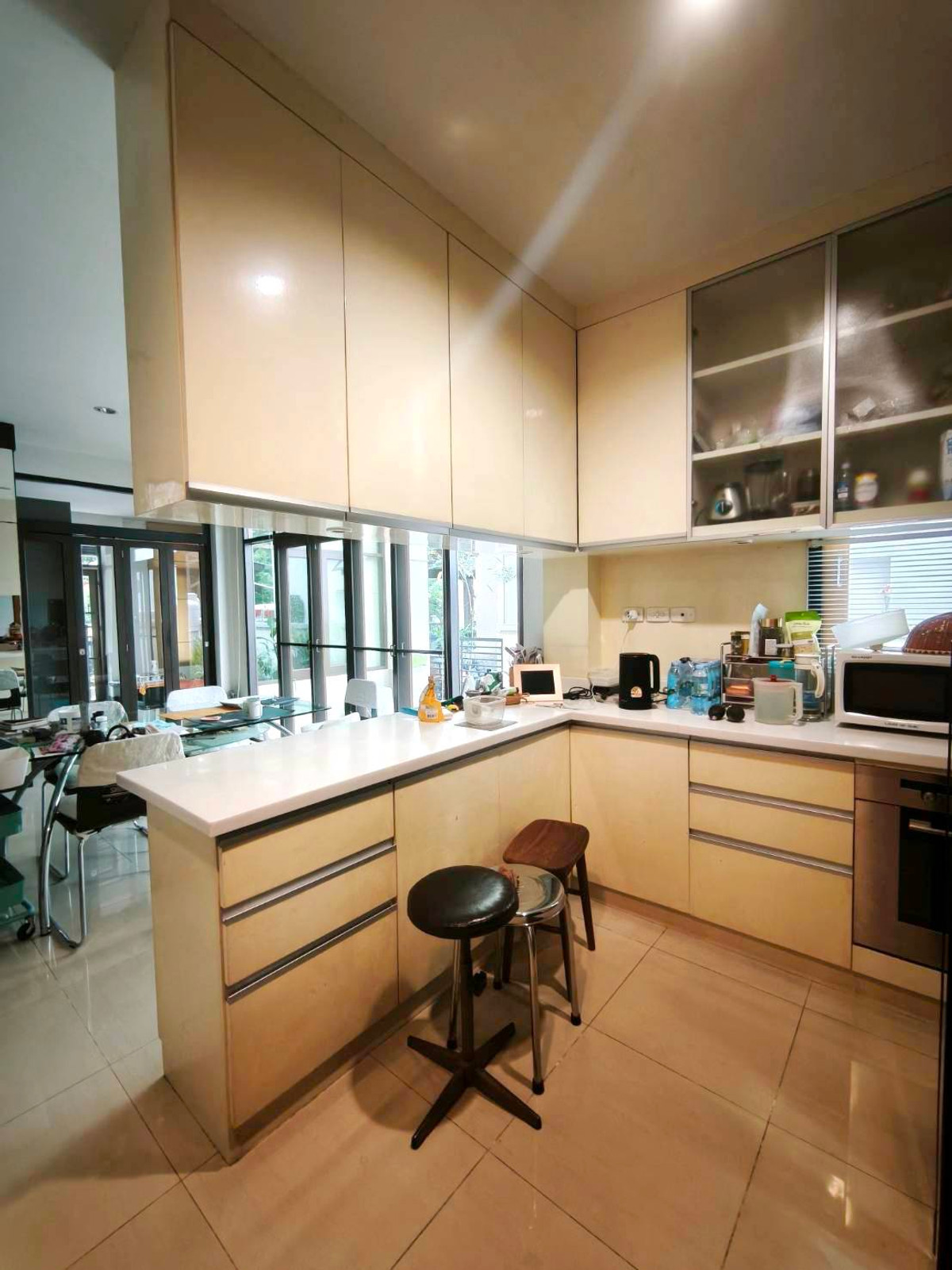 ขายบ้านอ่อนนุช อุดมสุข : 17/2/2026, บ้านเดี่ยว อารียา คาซ่า อ่อนนุช ใกล้ BTSอ่อนนุช บ้านเดี่ยว 3 ชั้น  หันหน้าทิศใต้