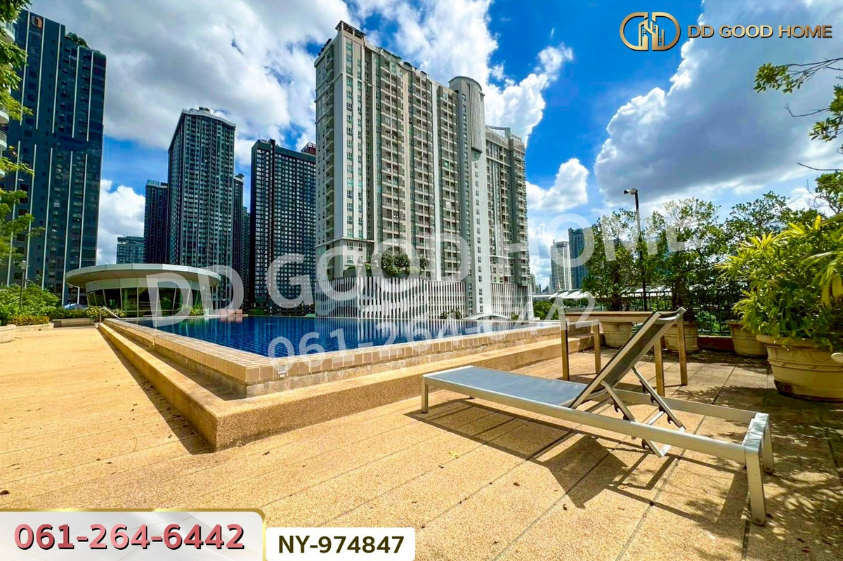 For SaleCondoRama9, Petchburi, RCA : NY-974847 Supalai Park Asoke-Ratchada Condo, Asoke-Din Daeng Road, near MRT Rama 9 Station