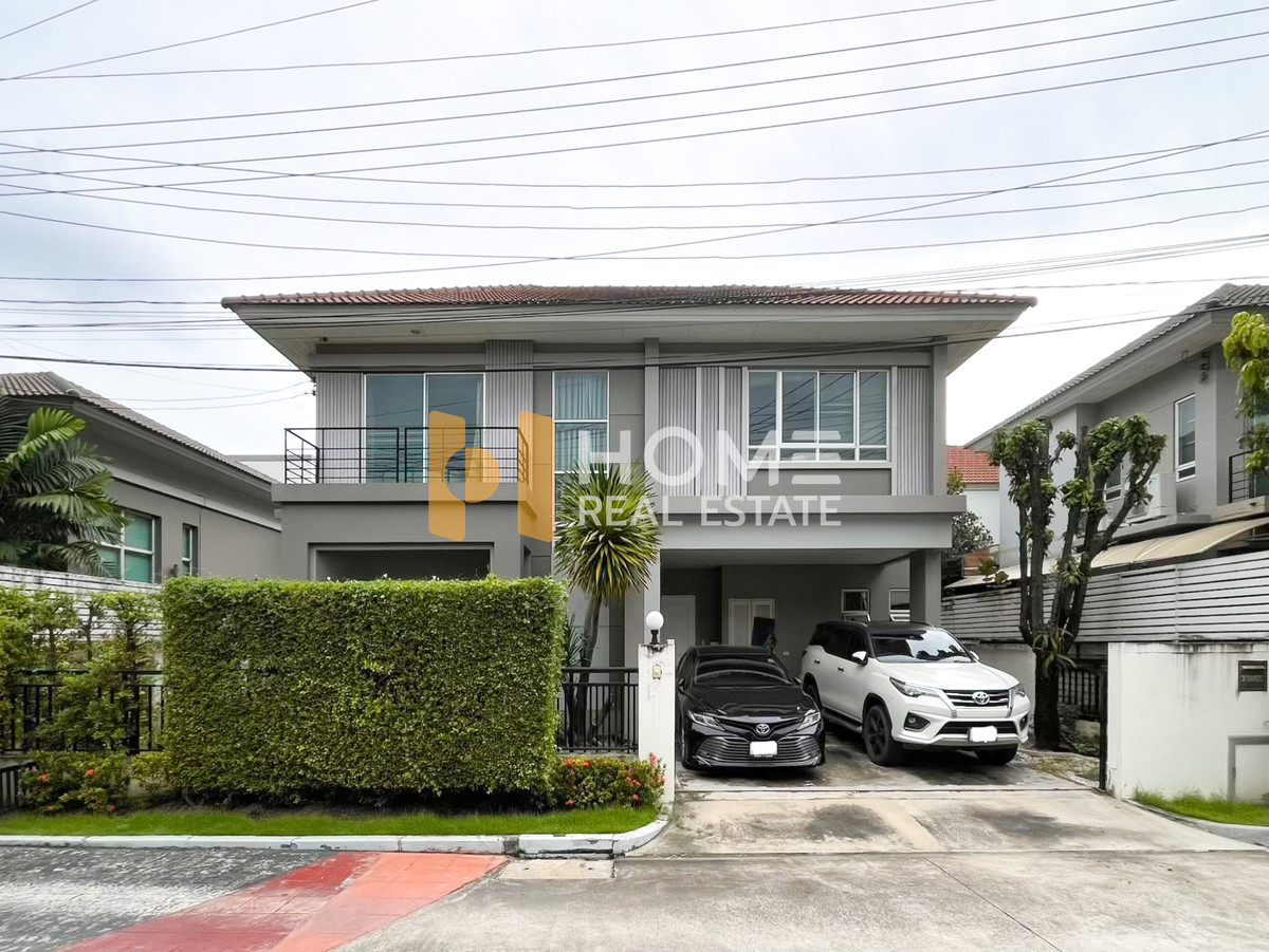 For SaleHouseLadkrabang, Suwannaphum Airport : Life Bangkok Boulevard Wongwaen - On Nut 2 / 4 bedrooms (for sale), Life Bangkok Boulevard Wongwaen -Onnut 2 / 4 bedrooms (for sale) POON059