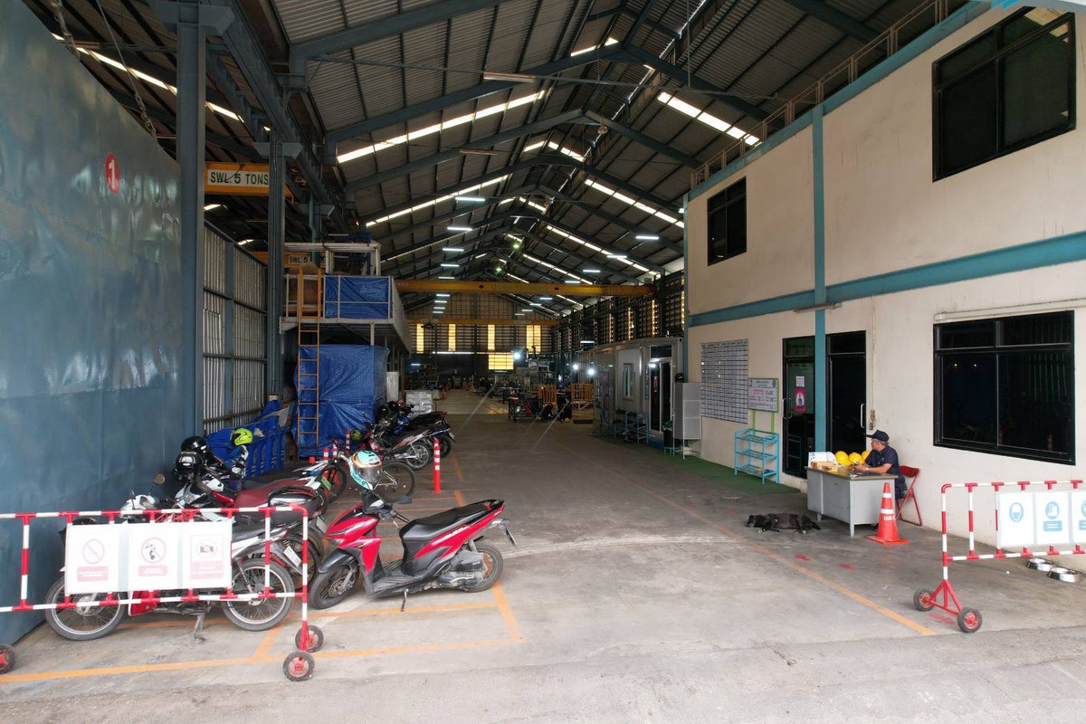 For RentFactorySamut Prakan,Samrong : Factory for rent, Tamru, Bang Phli, Samut Prakan, with Factory  license.
