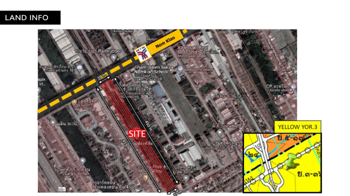 ขายที่ดินมีนบุรี-ร่มเกล้า : 🔥ขาย 🔥โอกาสทองบนทำเลอนาคต! ที่ดินใหญ่ 10-1-66.4 ไร่ ติดรามคำแหง 142 เพียง 100 เมตรถึงสถานีรถไฟฟ้าสายสีส้ม เหมาะพัฒนาโครงการ Low-Rise, Mixed Use และอสังหาฯ ระดับพรีเมียม