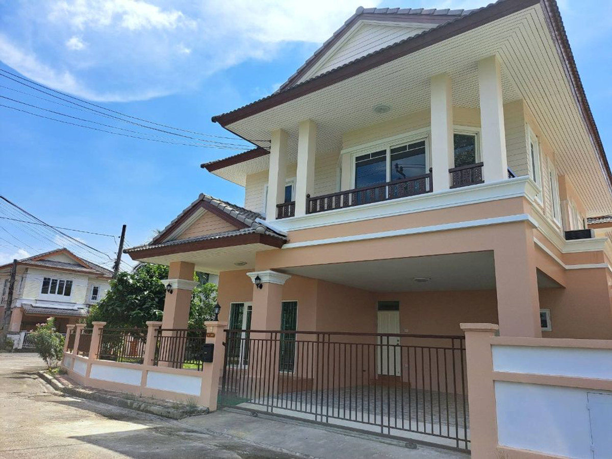 ขายบ้านนวมินทร์ รามอินทรา : ขายบ้านเดี่ยว 2 ชั้น สินธนา กรีนวิลล์ เฟส 2 นวมินทร์ 50 ทำเลทอง ใกล้เดอะมอลล์บางกะปิ 