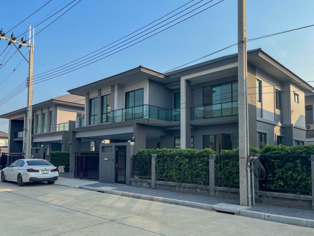 For SaleHouseLadkrabang, Suwannaphum Airport : THE PALM BANGNA - WONGWAEN / 4 Bedrooms (SALE WITH TENANT) POON042