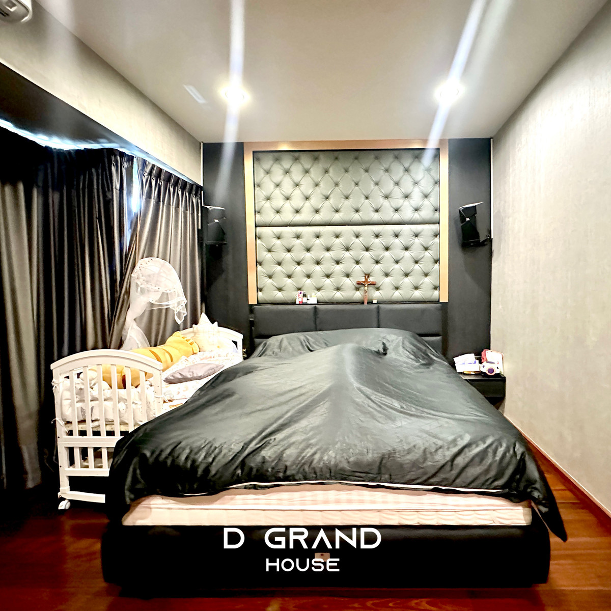 For SaleHouseLadprao, Central Ladprao : #Luxury house for sale, corner plot In the heart of early Lat Phrao, The Gallery House Pattern Project, Lat Phrao Soi 1