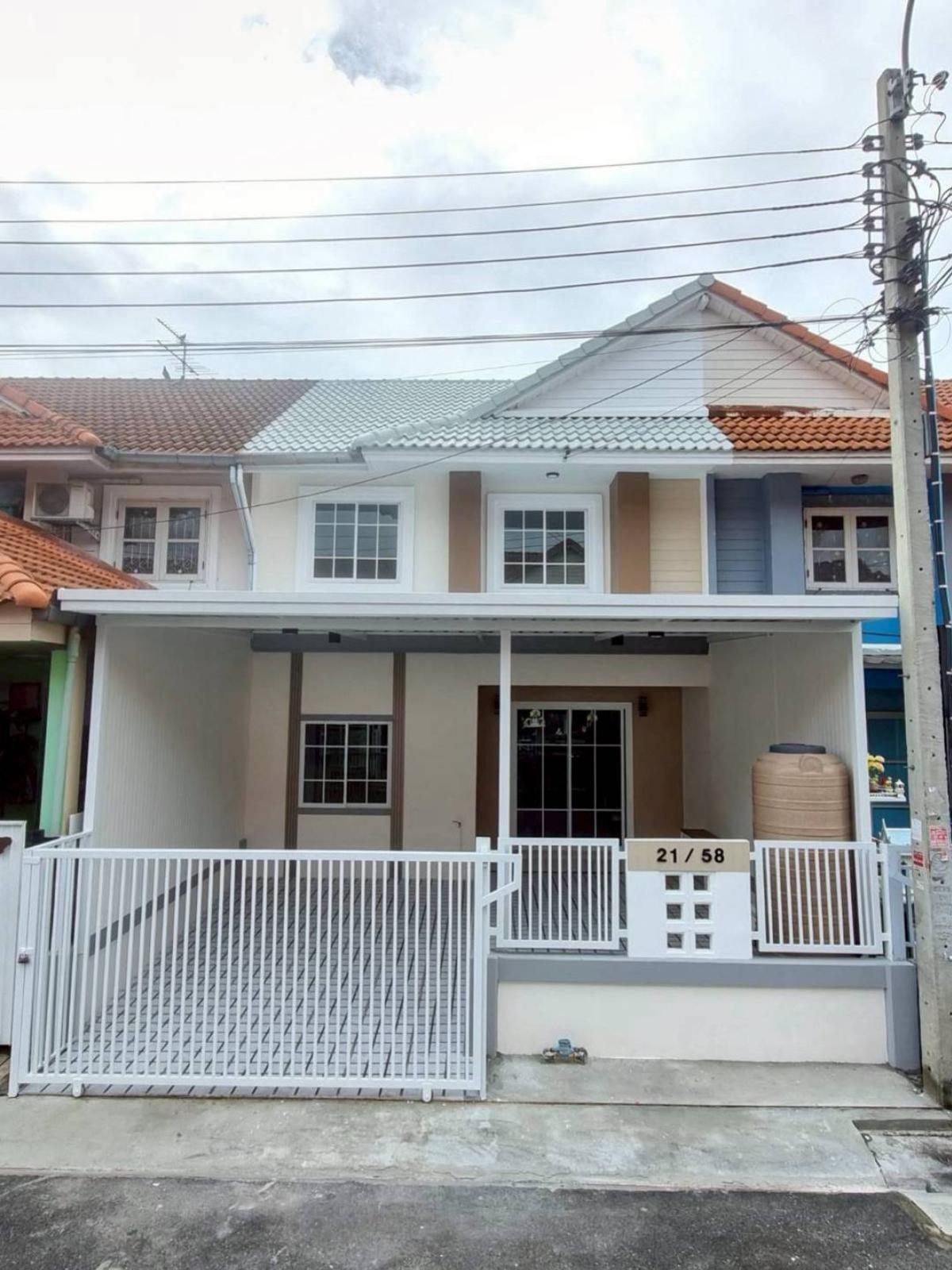 For SaleTownhomeNonthaburi, Bang Yai, Bangbuathong : For Sale Townhouse/Townhome  , Baan Pruksa 21 Bang Yai , newly renovated , Bang Mae Nang , Bang Yai , Nonthaburi , CX-137514