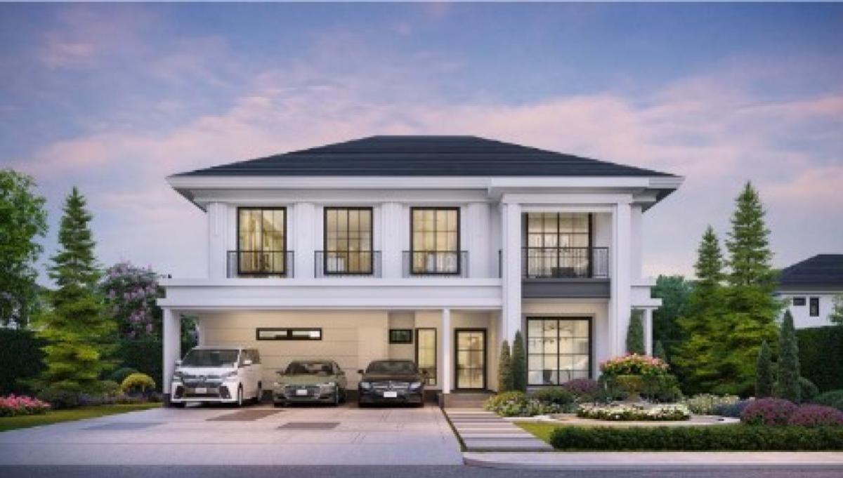 ขายบ้านเสรีไทย-นิด้า : ขายบ้าน  เศรษฐสิริ เสรีไทย MRT-นพรัตนราชธานี คันนายาว เขต คันนายาว กรุงเทพ CX-137346