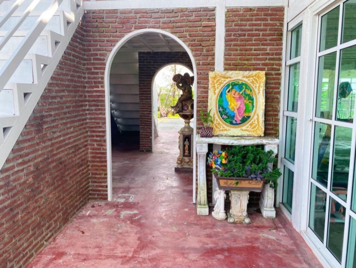 ขายบ้านนครปฐม : ขายบ้านสไตล์ยุโรป วิวธรรมชาติ พื้นที่กว้าง 4 ไร่  อ.บางเลน  นครปฐม CX-137317