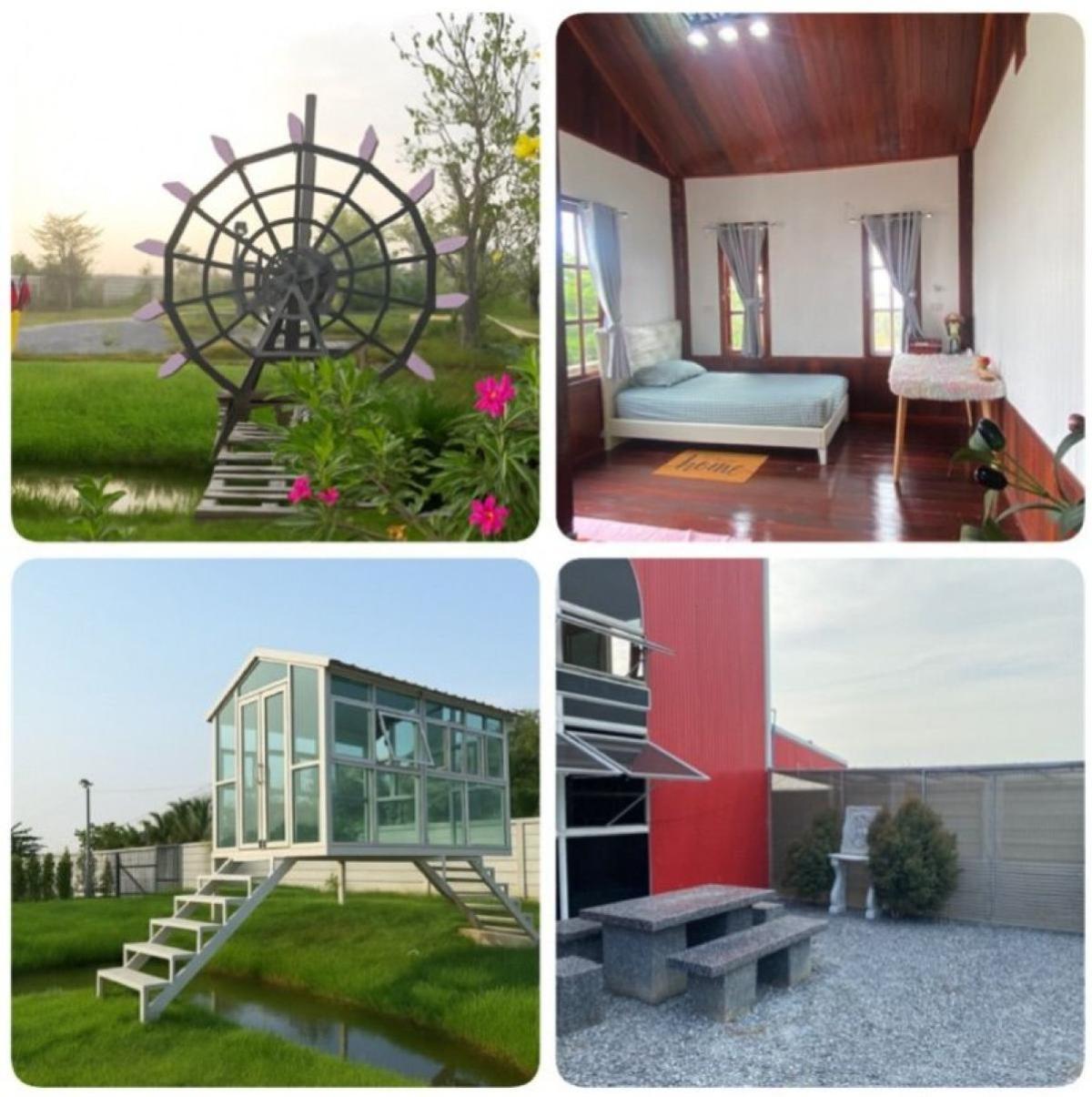 ขายบ้านนครปฐม : ขายบ้านสไตล์ยุโรป วิวธรรมชาติ พื้นที่กว้าง 4 ไร่  อ.บางเลน  นครปฐม CX-137317