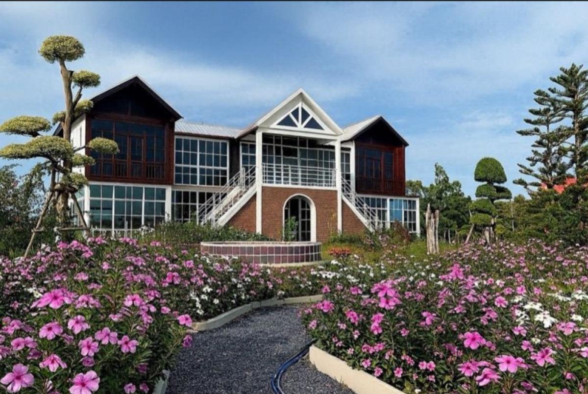 ขายบ้านนครปฐม : ขายบ้านสไตล์ยุโรป วิวธรรมชาติ พื้นที่กว้าง 4 ไร่  อ.บางเลน  นครปฐม CX-137317