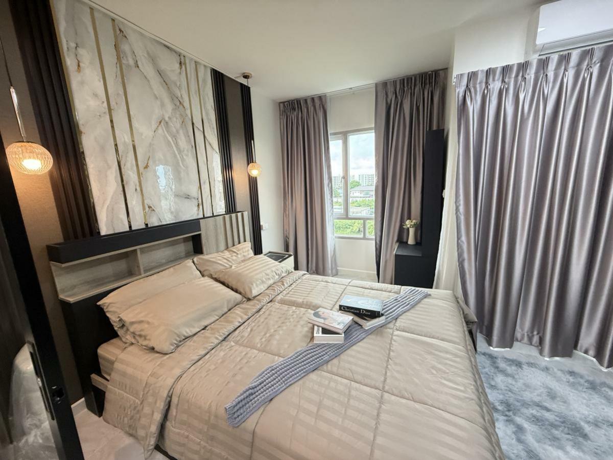 For SaleCondoLadkrabang, Suwannaphum Airport : For Sale Condo , Iris Avenue Onnut - Wongwaen , nice view , high floor , wide frontage , newly renovated , ARL-Lat Krabang , Lat Krabang , Lat Krabang , Bangkok , CX-136260