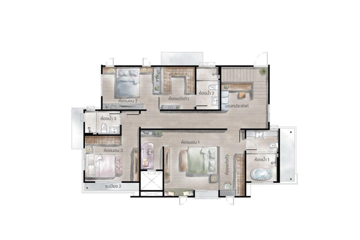 ขายบ้านนวมินทร์ รามอินทรา : ขายบ้าน  สราญสิริ จตุโชติ ออเงิน เขต สายไหม กรุงเทพ CX-137287
