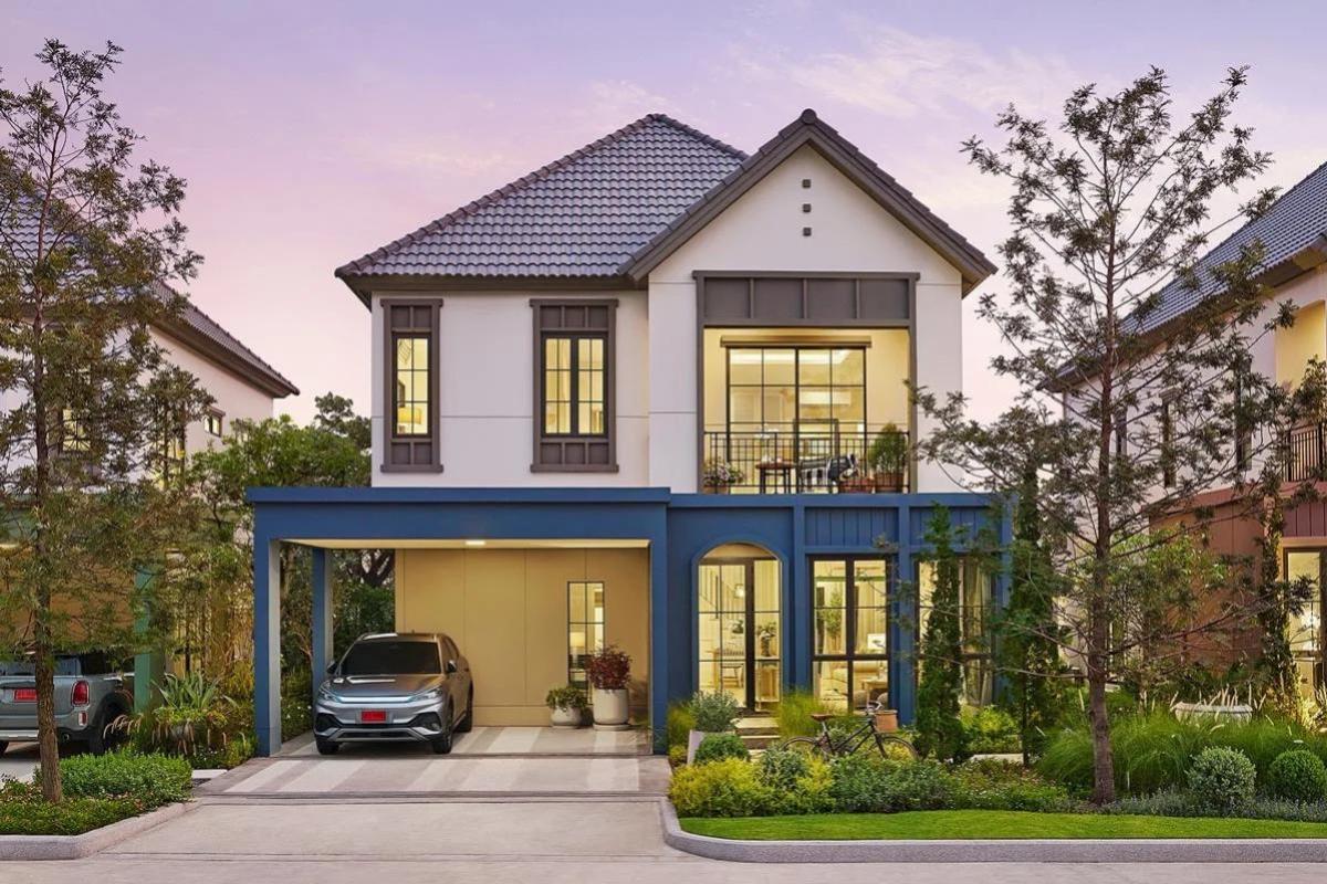 ขายบ้านแจ้งวัฒนะ เมืองทอง : ขายบ้าน  สราญสิริ ราชพฤกษ์ - 345 MRT-ศรีรัช (สายสีชมพู) คลองข่อย ปากเกร็ด นนทบุรี CX-137283