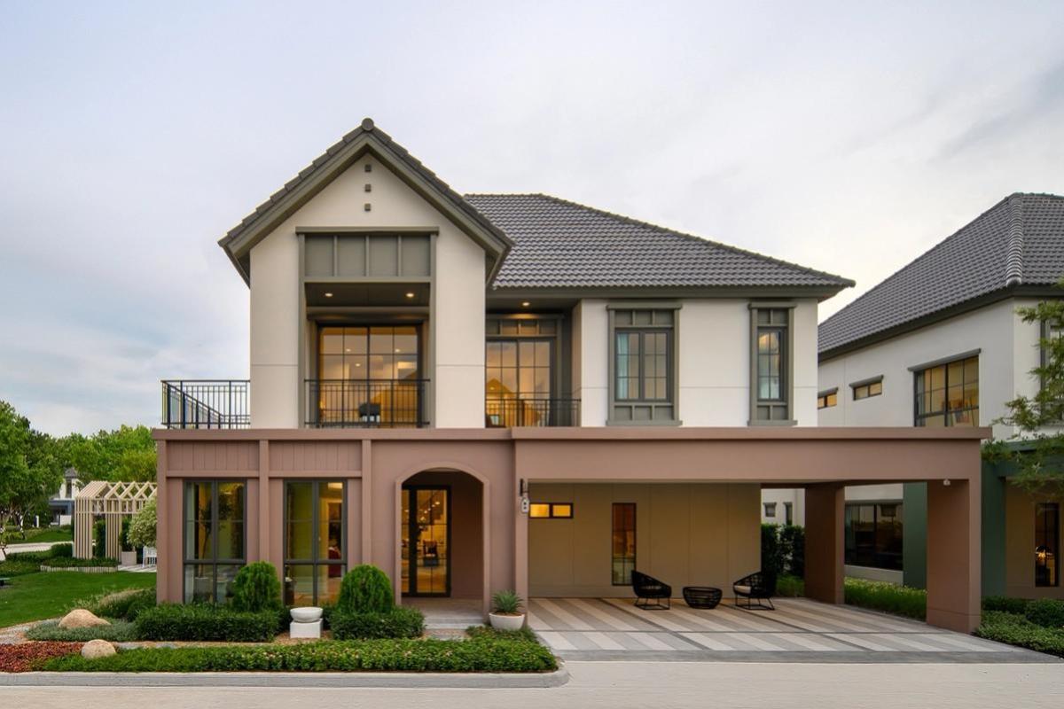 ขายบ้านปทุมธานี รังสิต ธรรมศาสตร์ : ขายบ้าน  สราญสิริ รังสิต 2 บ้านกลาง เขต ปทุมวัน ปทุมธานี CX-137286