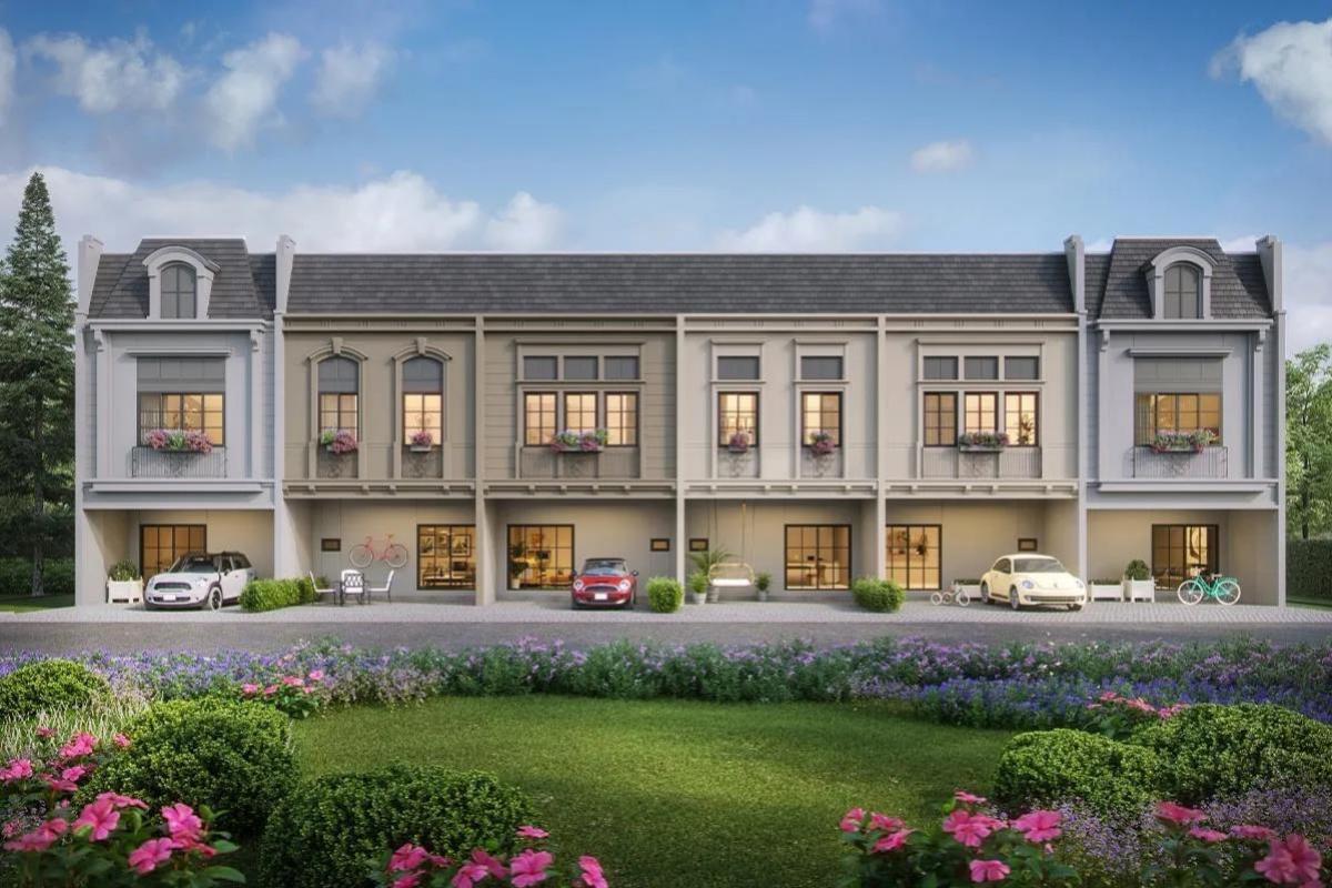 ขายทาวน์โฮมลาดกระบัง สุวรรณภูมิ : ขายทาวน์เฮ้าส์/ทาวน์โฮม  สิริ เพลส พัฒนาการ ดอกไม้ เขต ประเวศ กรุงเทพ CX-137246