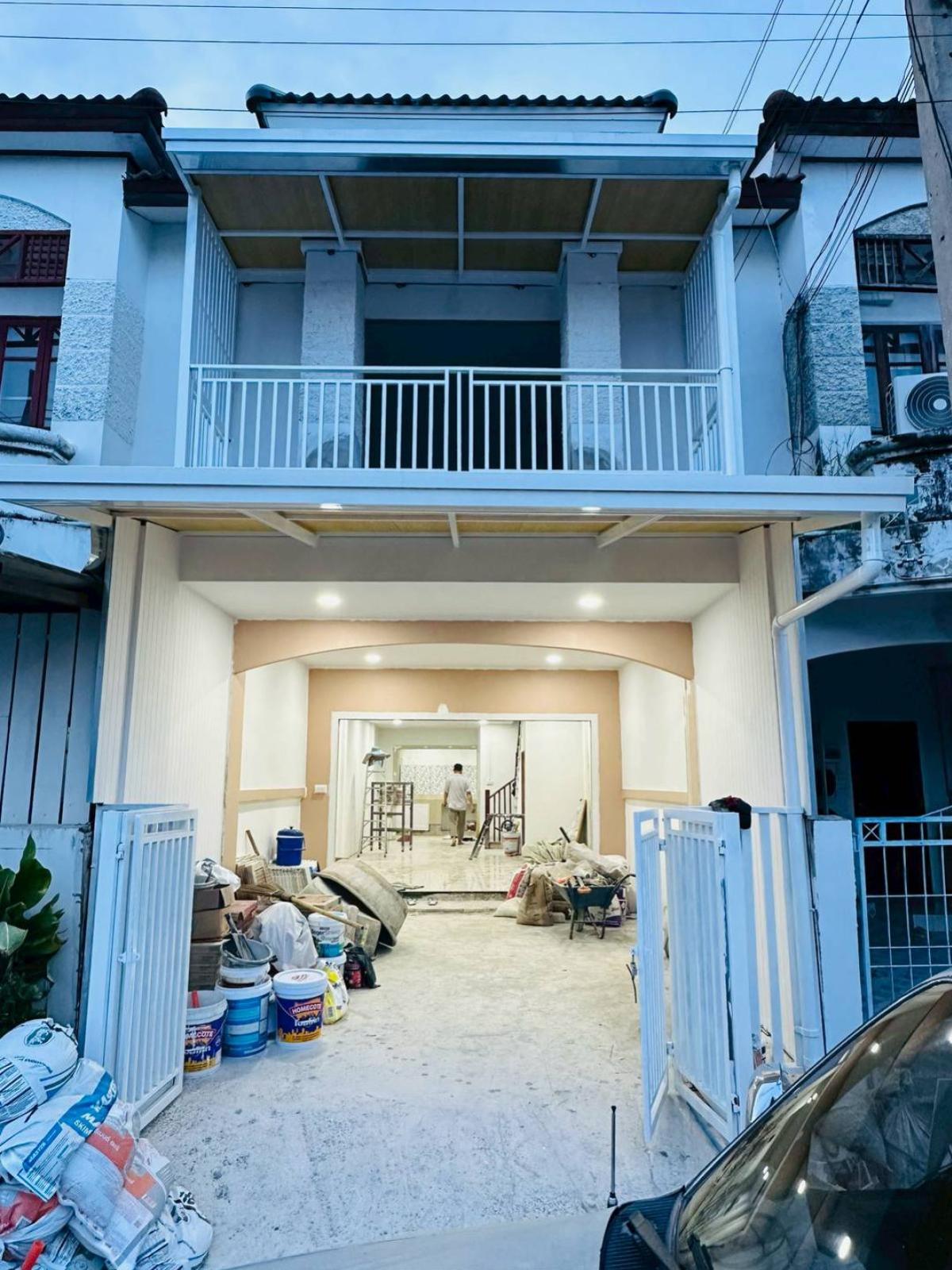 For SaleTownhomeNonthaburi, Bang Yai, Bangbuathong : For Sale Townhouse/Townhome  , Baan Nunticha 4 , newly renovated , Sai Noi , Sai Noi , Nonthaburi , CX-137079