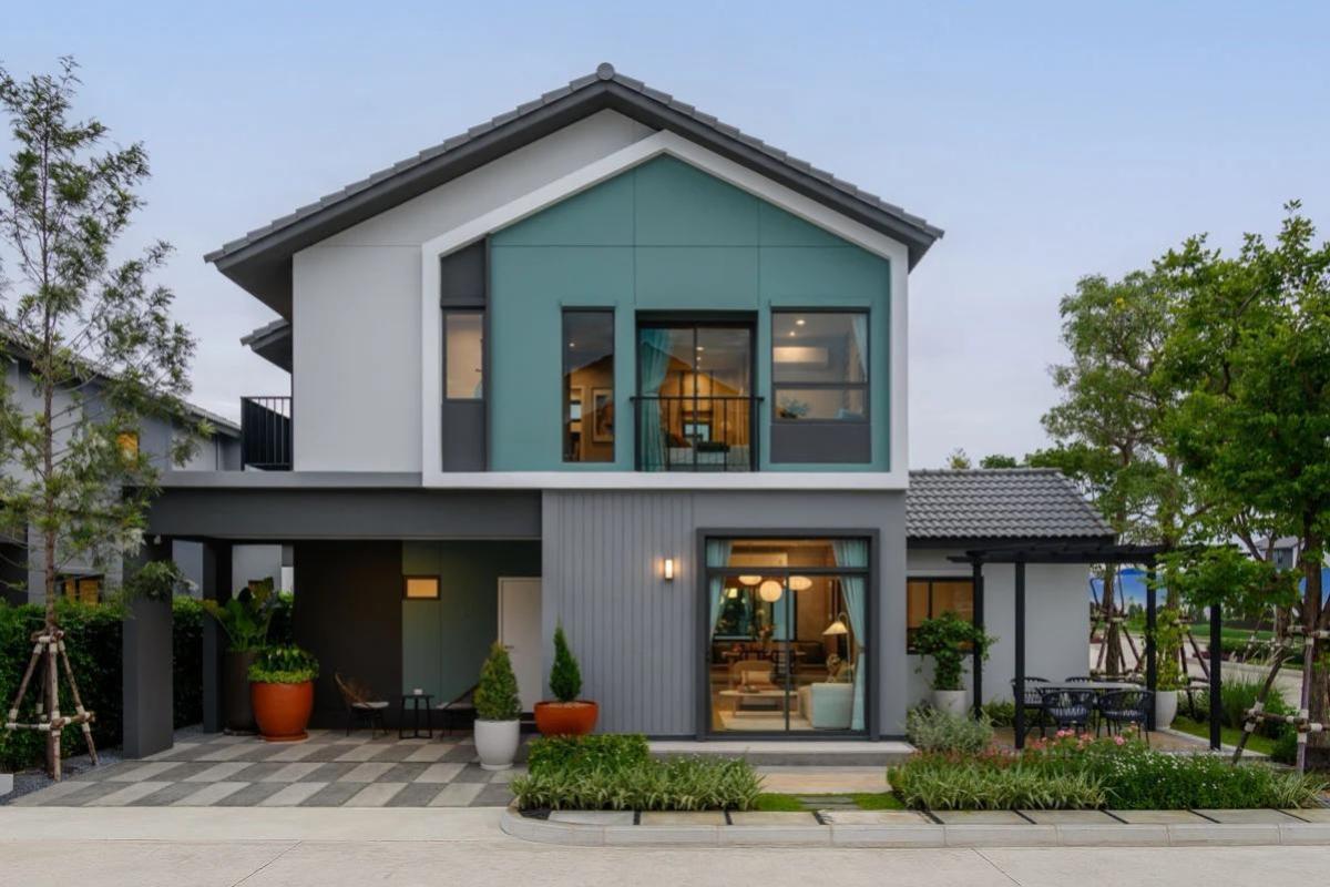 ขายบ้านนนทบุรี บางใหญ่ บางบัวทอง : ขายบ้าน  อณาสิริ ชัยพฤกษ์ - วงแหวน 2 ไทรน้อย บางบัวทอง นนทบุรี CX-137044