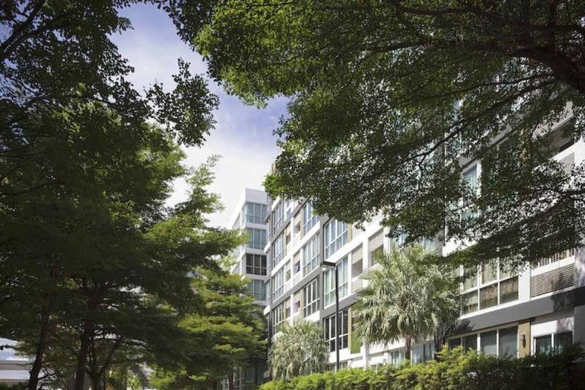 For SaleCondoRama9, Petchburi, RCA : For Sale Condo , Garden Asoke Rama 9 , newly renovated , Bang Kapi , Huai Khwang , Bangkok , CX-132201