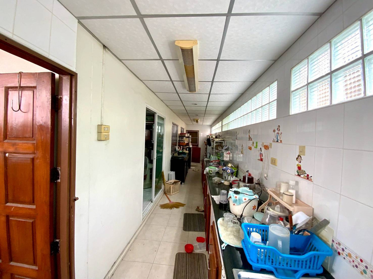 For SaleHouseNawamin, Ramindra : 94507 - 2-story detached house, 54 square meters, perfect usable space. Suitable for medium-sized families, Soi Ramintra 46, intersection 3/3, good location, convenient to travel in and out in many ways, Nawamin Road, Nuanchan, Ramintra, can travel by the