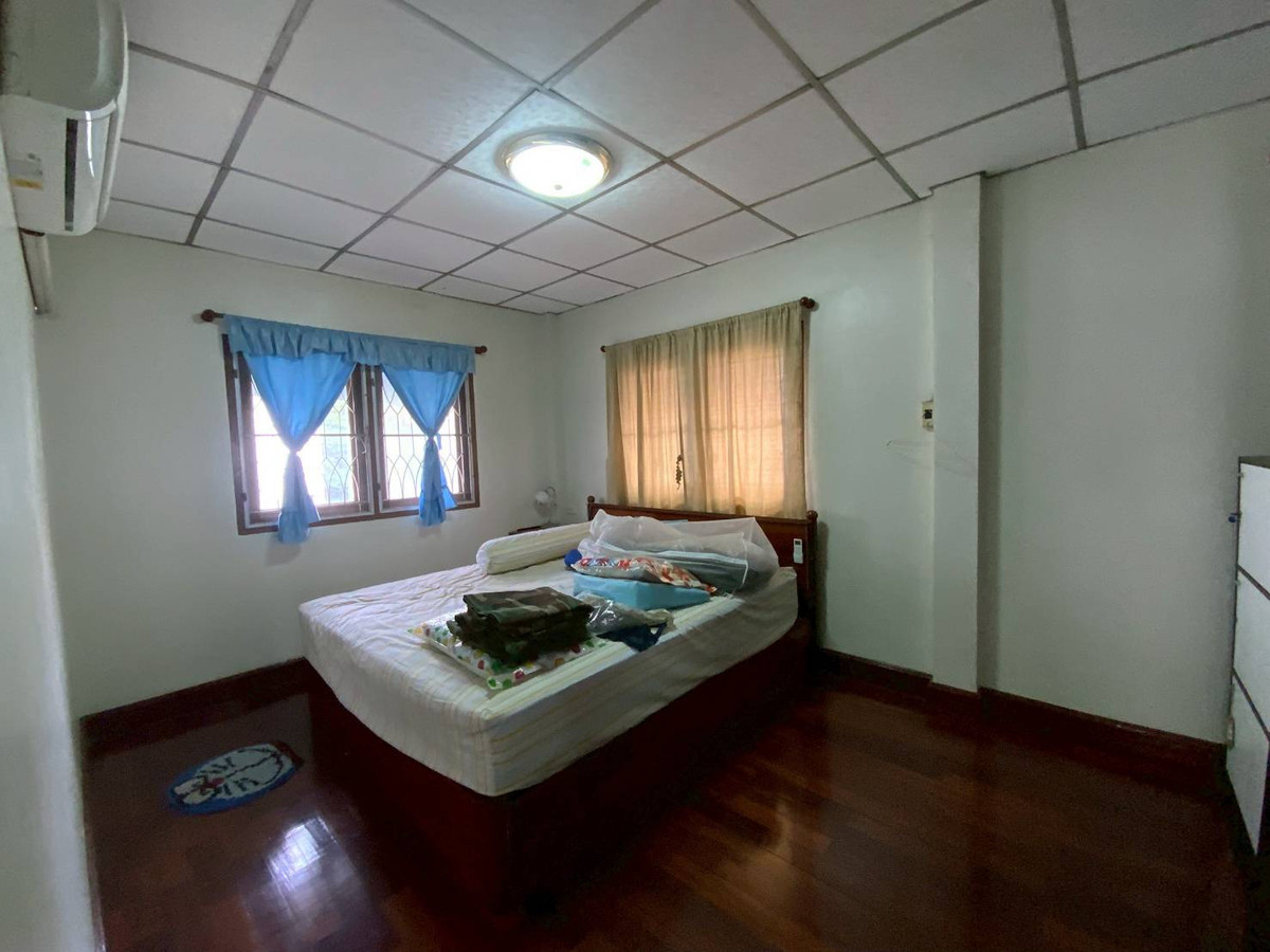 For SaleHouseNawamin, Ramindra : 94507 - 2-story detached house, 54 square meters, perfect usable space. Suitable for medium-sized families, Soi Ramintra 46, intersection 3/3, good location, convenient to travel in and out in many ways, Nawamin Road, Nuanchan, Ramintra, can travel by the