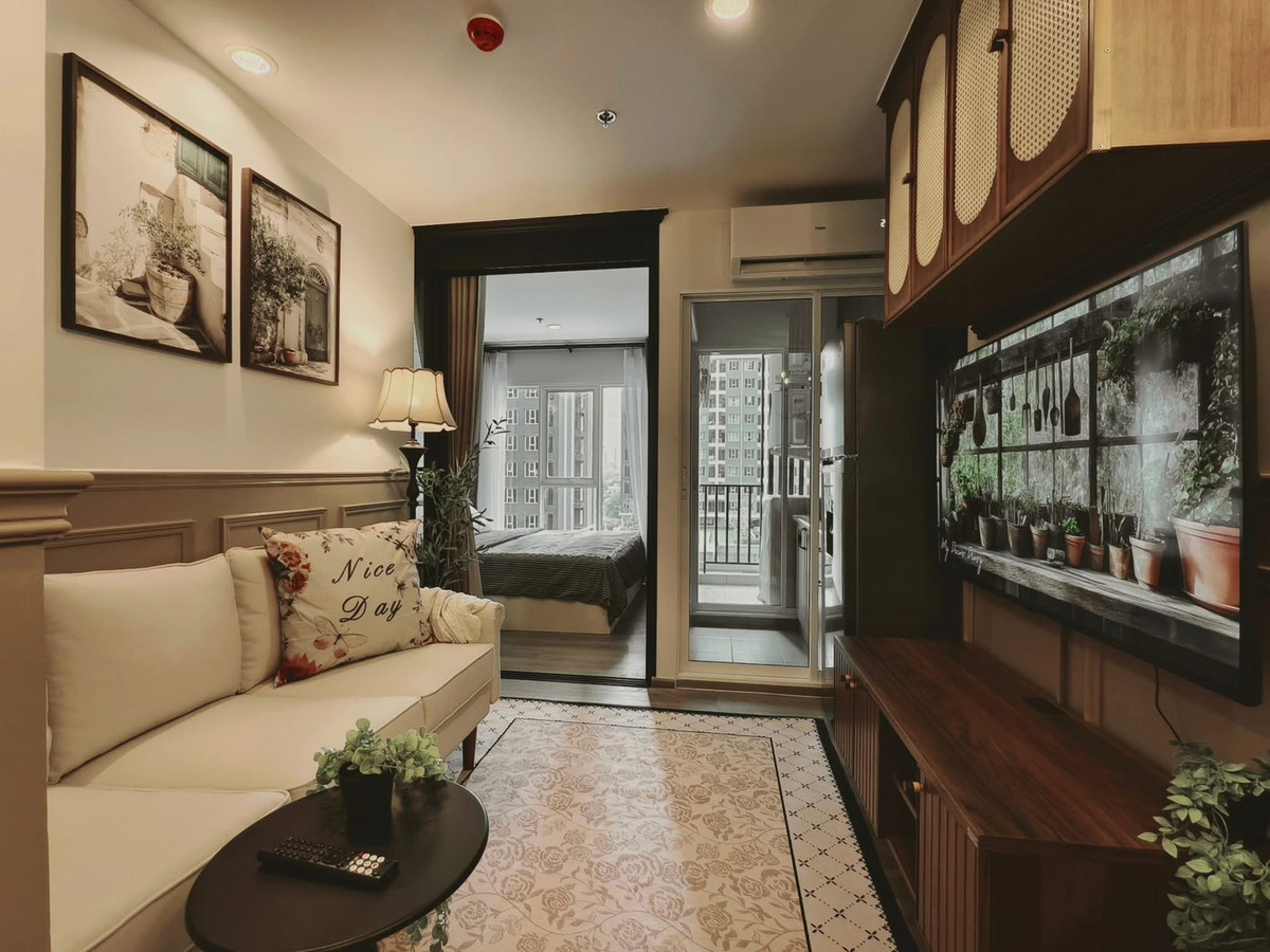 For RentCondoBangna, Bearing, Lasalle : For rent ✨ Regent home bangna ✨ Fully furnished and equipped, near BTS Bangna