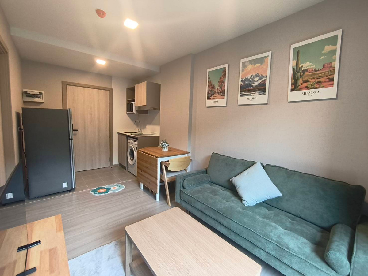 ให้เช่าคอนโดพัทยา บางแสน ชลบุรี สัตหีบ : ดีลนี้ต้องรีบ! D Condo Sense บางแสน  ห้องสวยแต่งครบ 28 ตร.ม. ใกล้แหล่งงาน อมตะ–บางแสน📞 065-5639565 | 093-1681685 💚 LINE: @wsrcondo