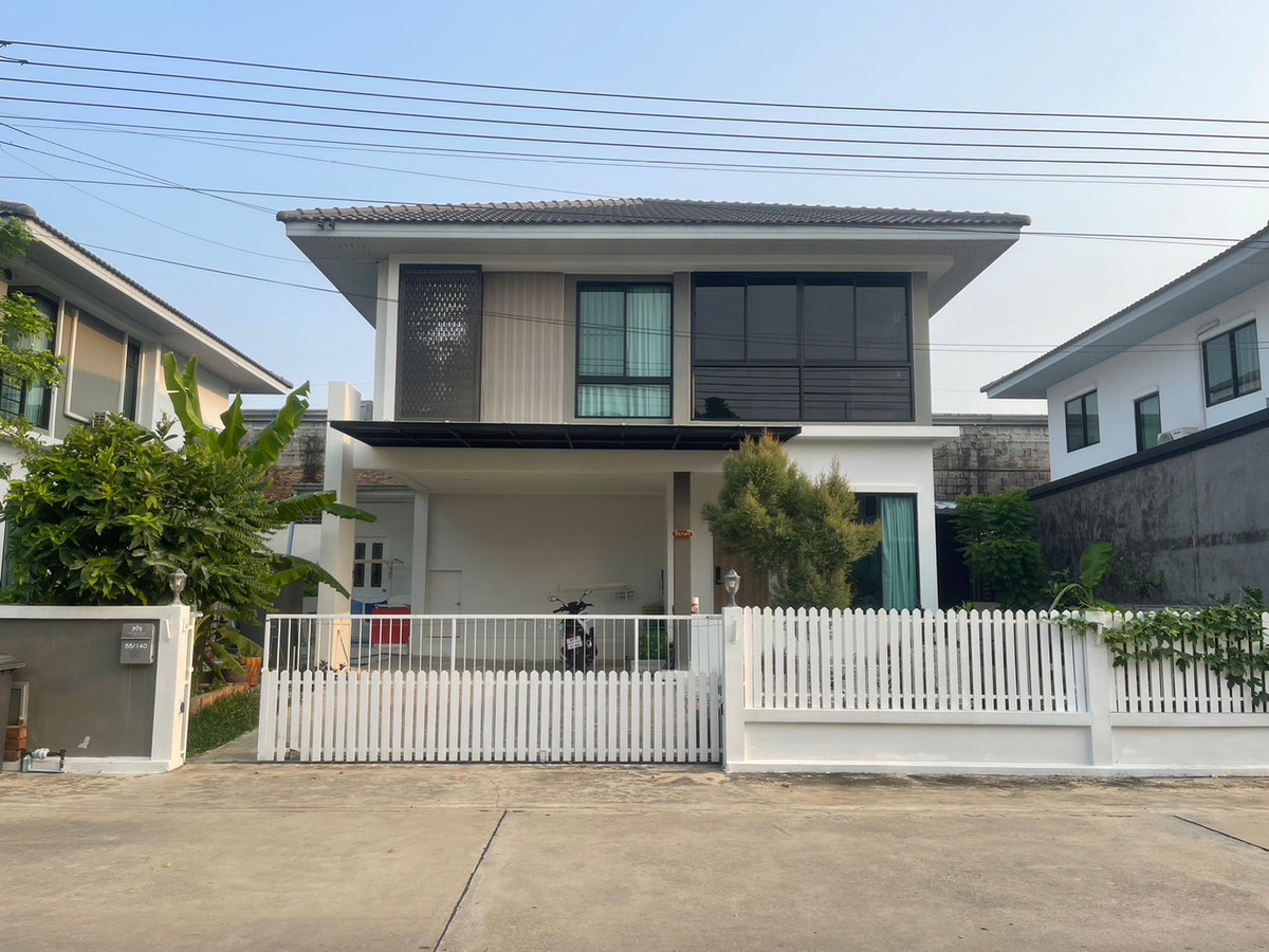 ให้เช่าทาวน์โฮมปทุมธานี รังสิต ธรรมศาสตร์ : ⚡ ให้เช่า บ้านเดี่ยว 2 ชั้น ภัทรีดา อเวนิว รังสิต - คลอง 2 ขนาด 58.80 ตร.ว. ⚡