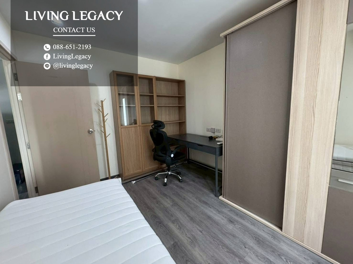 ให้เช่าคอนโดพัฒนาการ ศรีนครินทร์ : T5YW06 ให้เช่าคอนโด Lumpini Place Srinakarin - Huamark Station 32.5 ตร.ม. ชั้น 9 line id : @livinglegacy