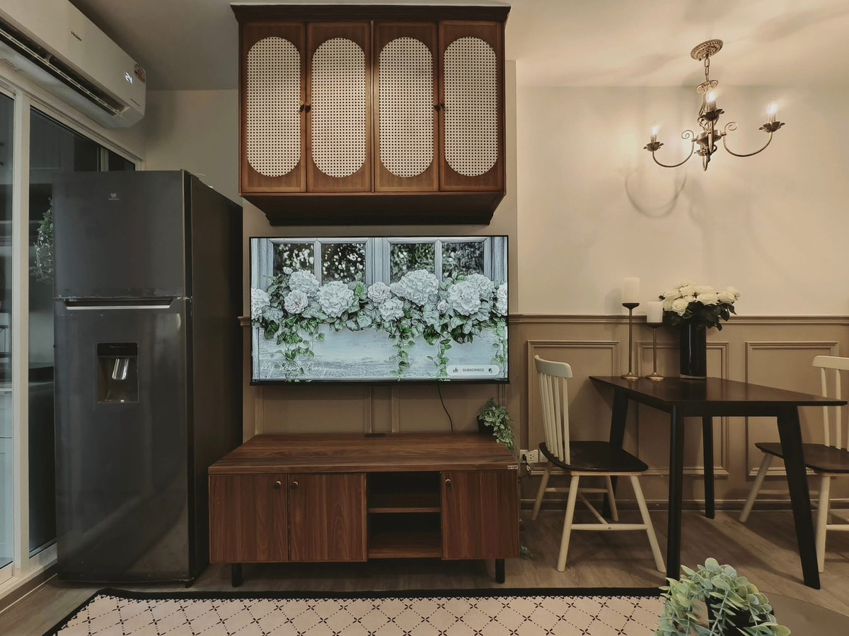 For RentCondoBangna, Bearing, Lasalle : For rent ✨ Regent home bangna ✨ Fully furnished and equipped, near BTS Bangna