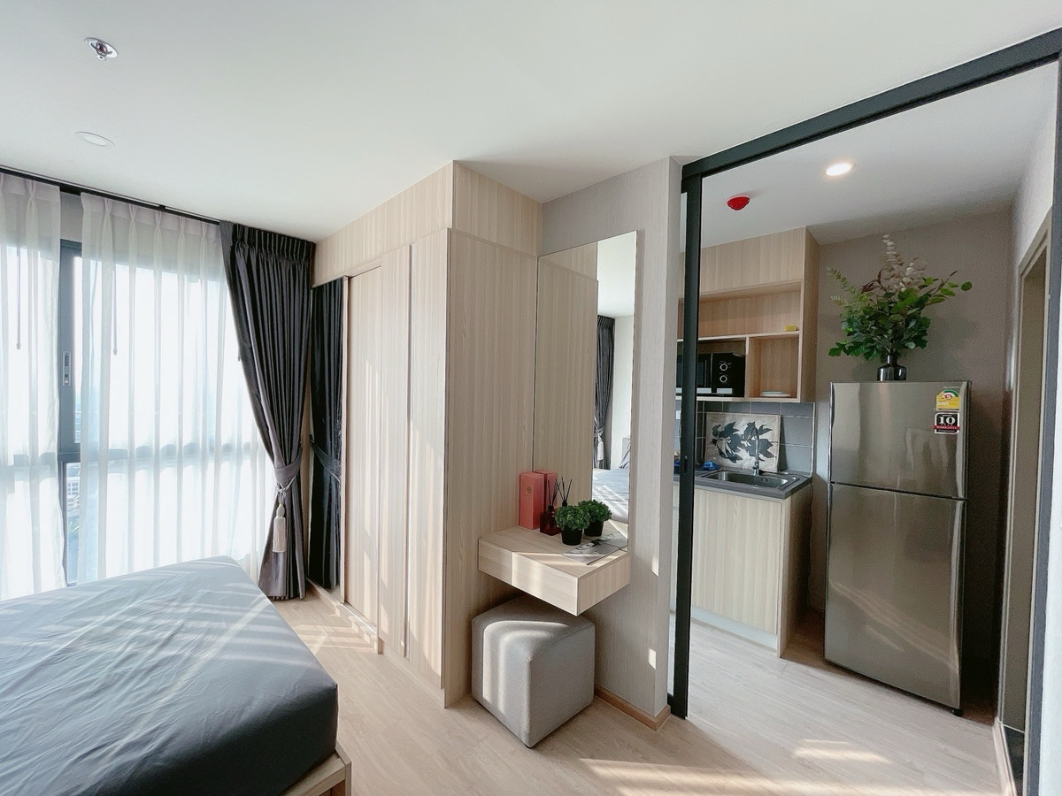 ให้เช่าคอนโดบางนา แบริ่ง ลาซาล : 𝐈𝐃𝐄𝐎 𝐎𝟐 ห้องใหม่ 𝟏𝟐,𝟎𝟎𝟎/เดือน พร้อมเข้าอยู่ ชั้นสูง วิวสวย ห้องใหม่ เครื่องใช่ไฟฟ้าครบ 