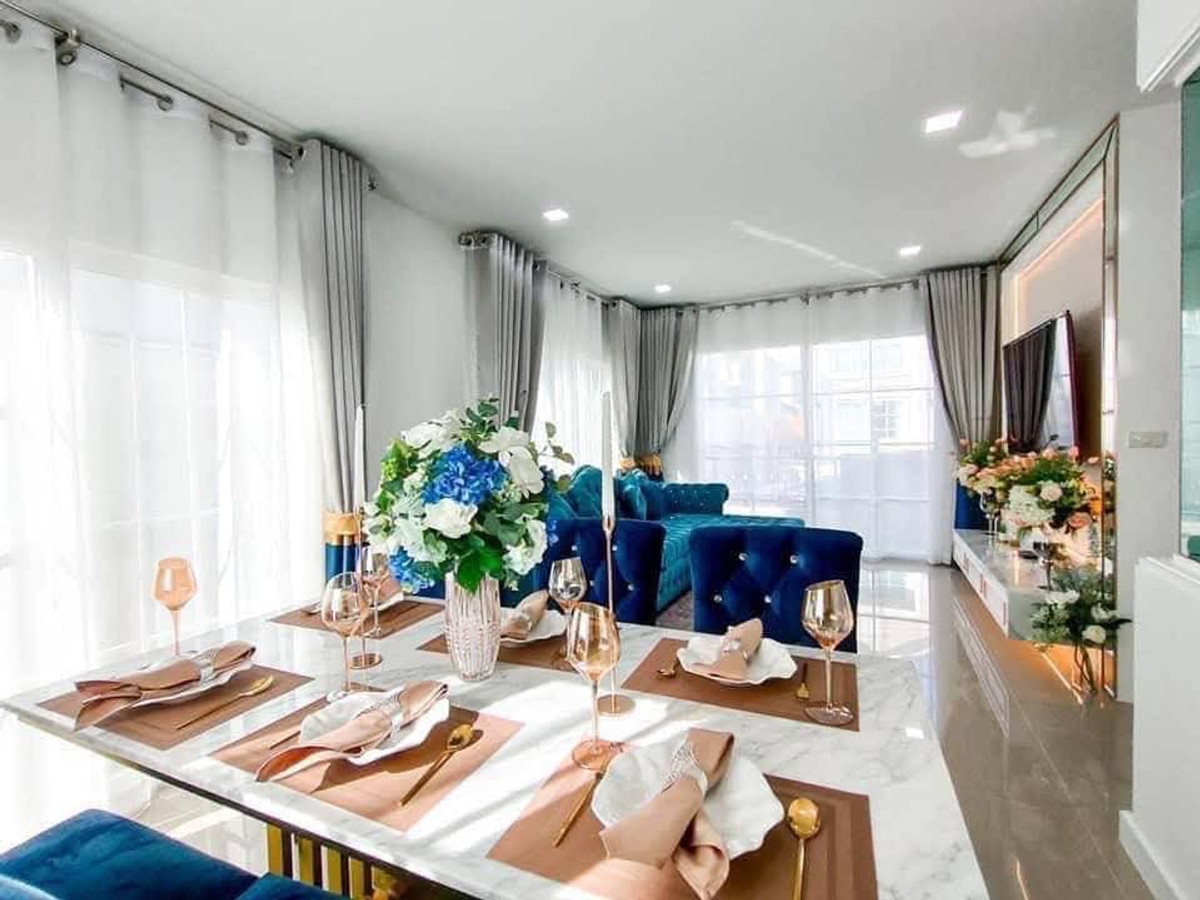 ให้เช่าบ้านลาดกระบัง สุวรรณภูมิ : บ้านเดี่ยวให้เช่า 📍Golden Neo Bangna-Suan Luang 📍 4 ห้องนอน 3 ห้องน้ำ เฟอร์นิเจอร์ และ เครื่องใช้ไฟฟ้าครบ     