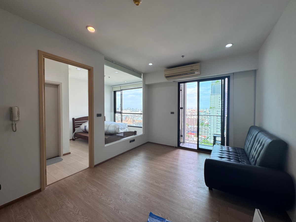 ให้เช่าคอนโดวงเวียนใหญ่ เจริญนคร : Fuse Sathorn Taksin 1 ห้องนอน ติด bts วงเวียนใหญ่ ว่างพร้อมให้เช่า !