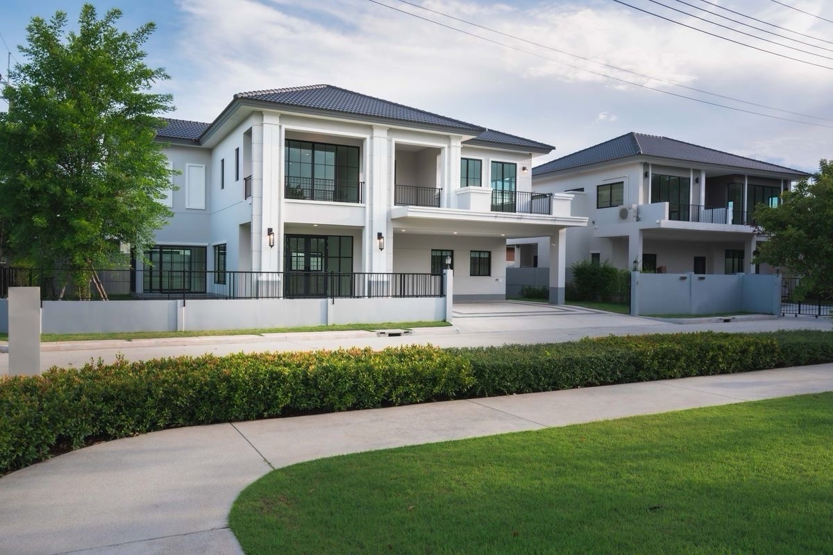 For SaleHousePhutthamonthon, Salaya : Single house for sale, Laddarom (Phutthamonthon Sai 3), single house, garden view.